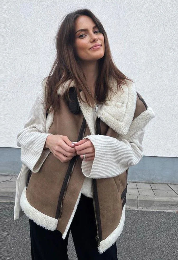 La velour ™ | Teddy bodywarmer