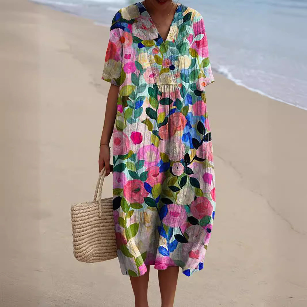 Nicole™ | Robe d'été à fleurs
