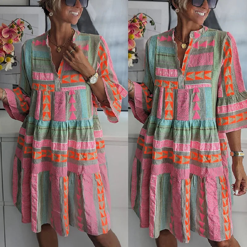 Soline™ | Robe de printemps élégante et fluide